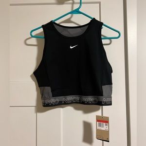 Nike Pro Dri-Fit Women's Cropped Training Tank Top